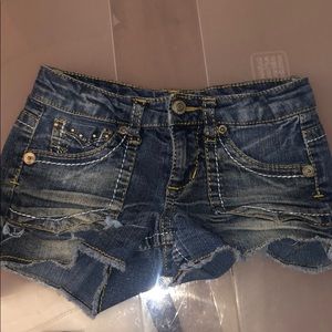 Ripped shorts